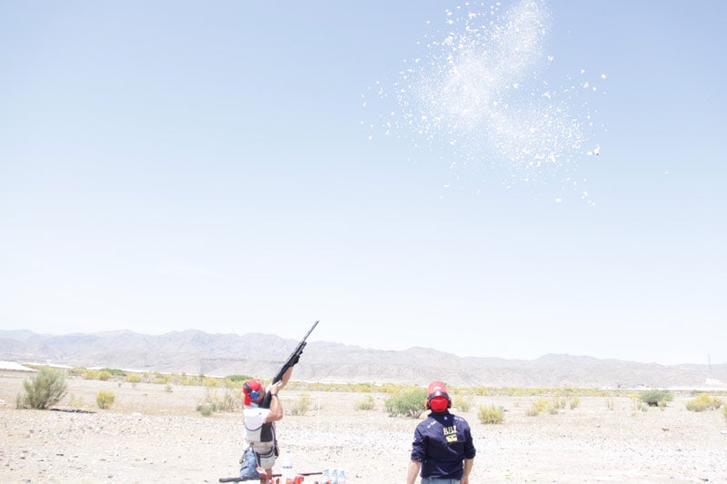 Hunting with a professional shooter